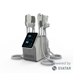 svatar portable 4 handles hifem muscle building and body shaping machine