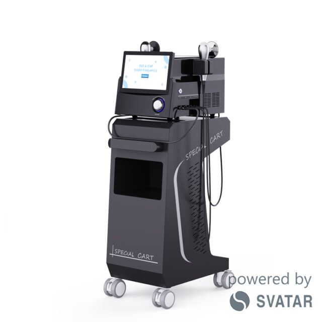 svatar 448KHz rf fat reduction and skin tightening machine