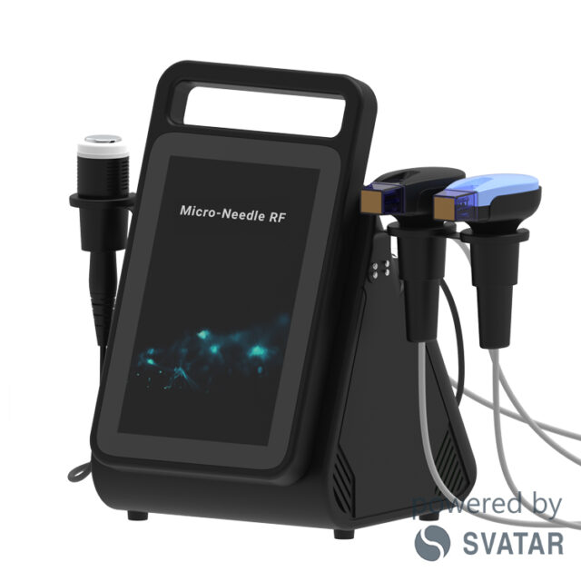 portable Fractional Microneedling RF skin tightening device